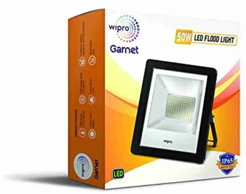 Wipro Garnet 50W LED Floodlight 6500K D913065 Flood Light Outdoor