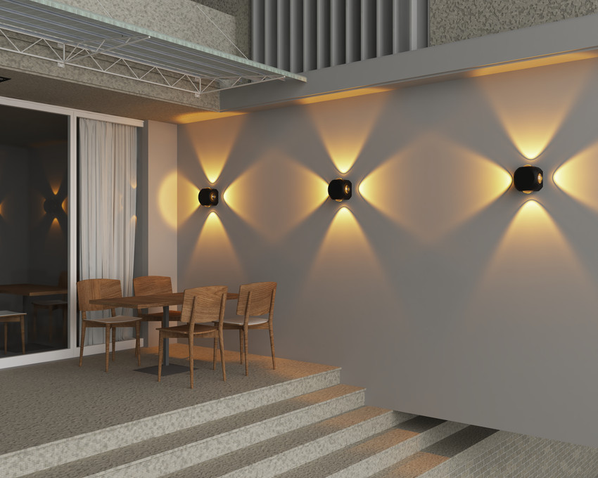 Parking wall store light