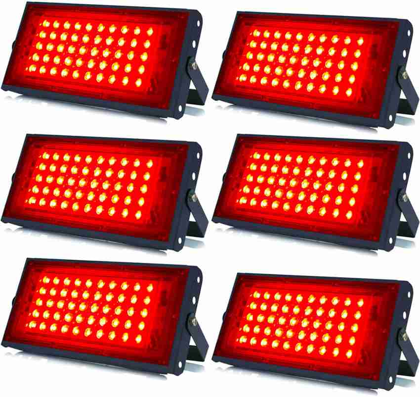 MLD Led Flood Light AC 230V Brick for indoor outdoor Lights Red
