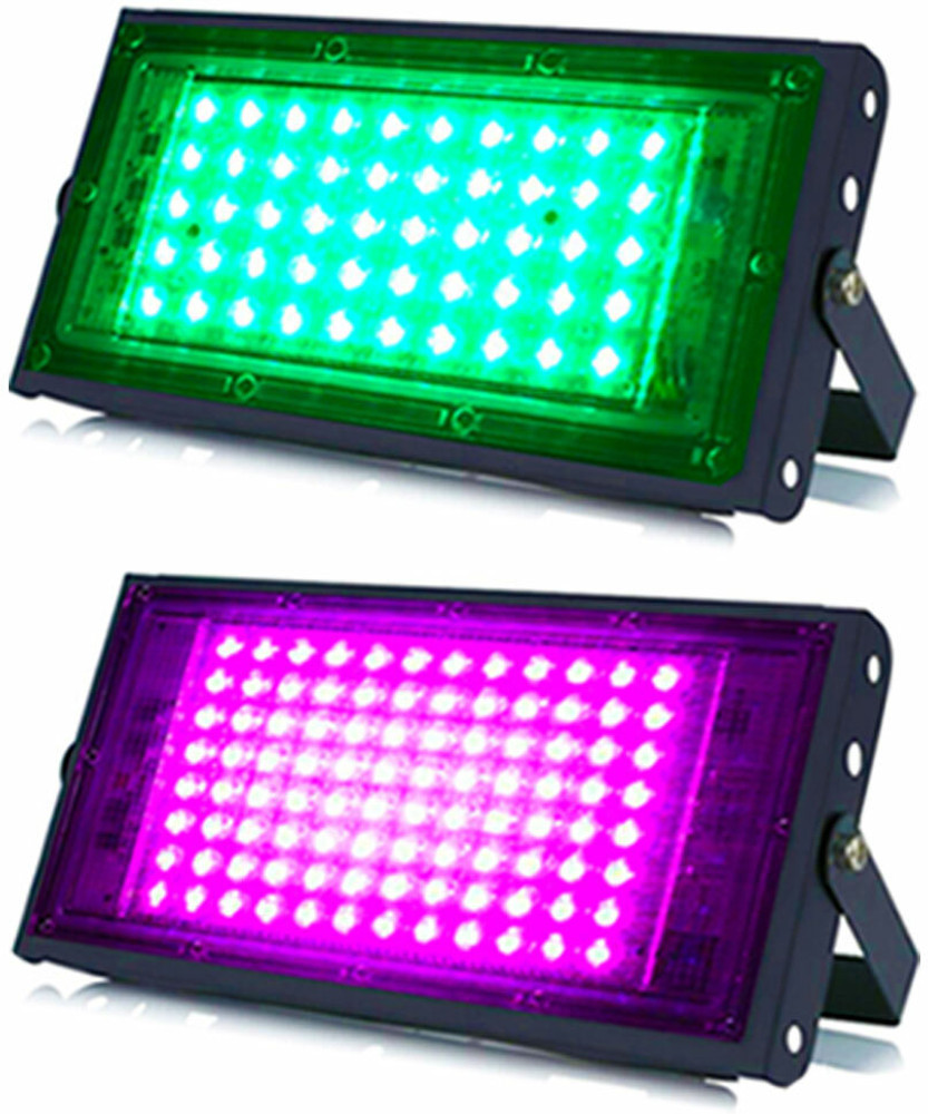 Pink led flood lights deals
