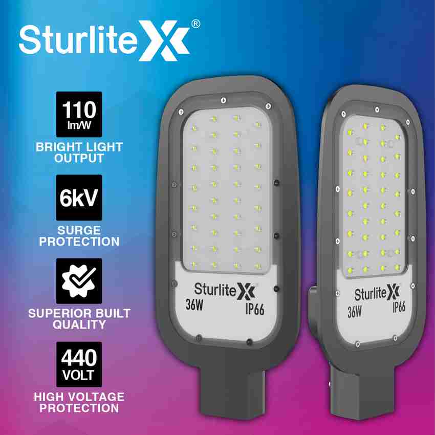 Sturlite LG 0191 36W 6K Dysen 36W LED Street Light Pack of 3