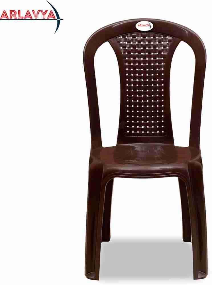 Plastic chair without handle hot sale price