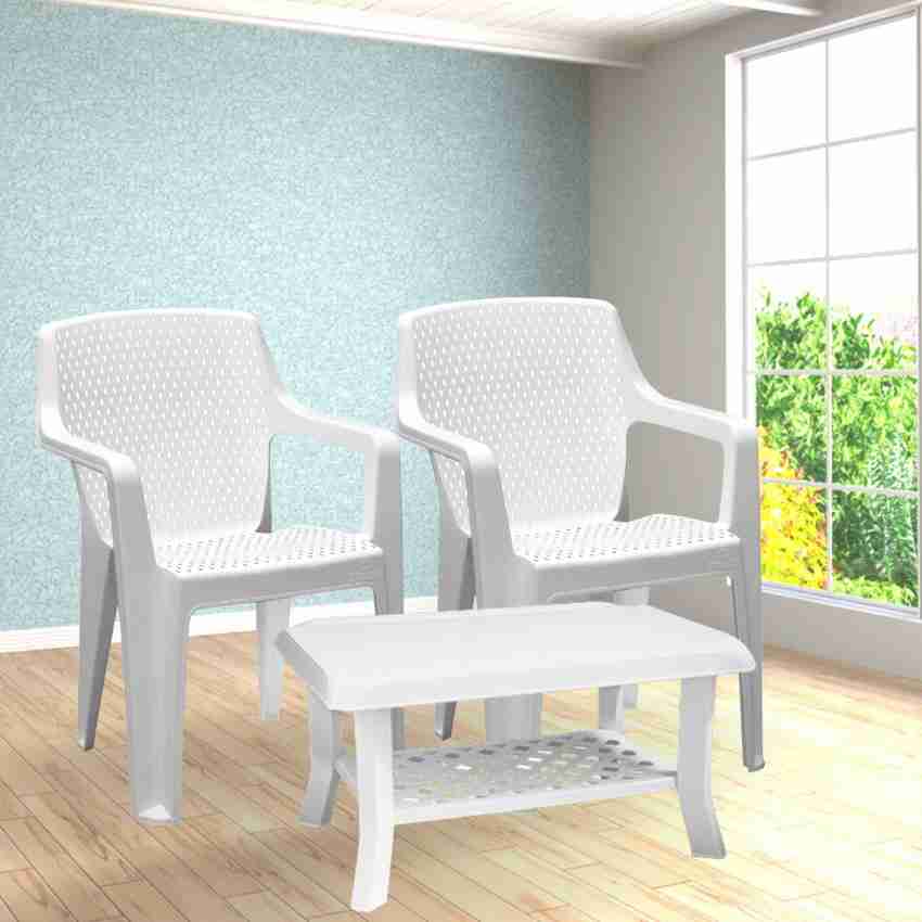 ITALICA Plastic Table Chair Set Price in India Buy ITALICA