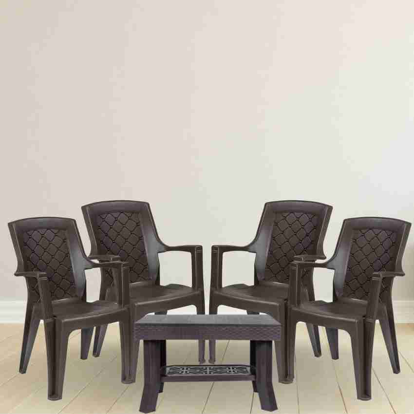 Plastic deals bench chair