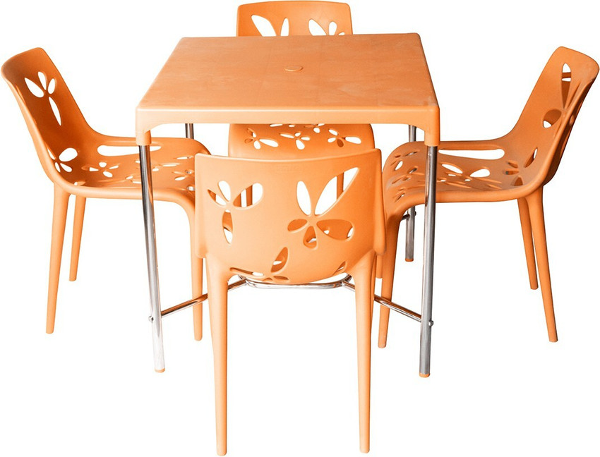 Cello chairs set of outlet 4 with table