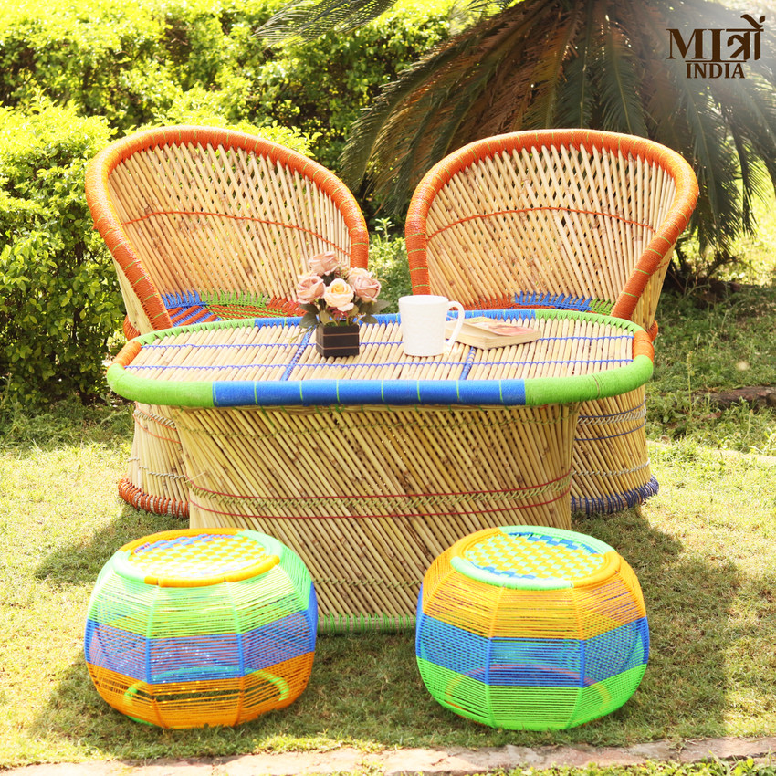 Bamboo chair on sale flipkart