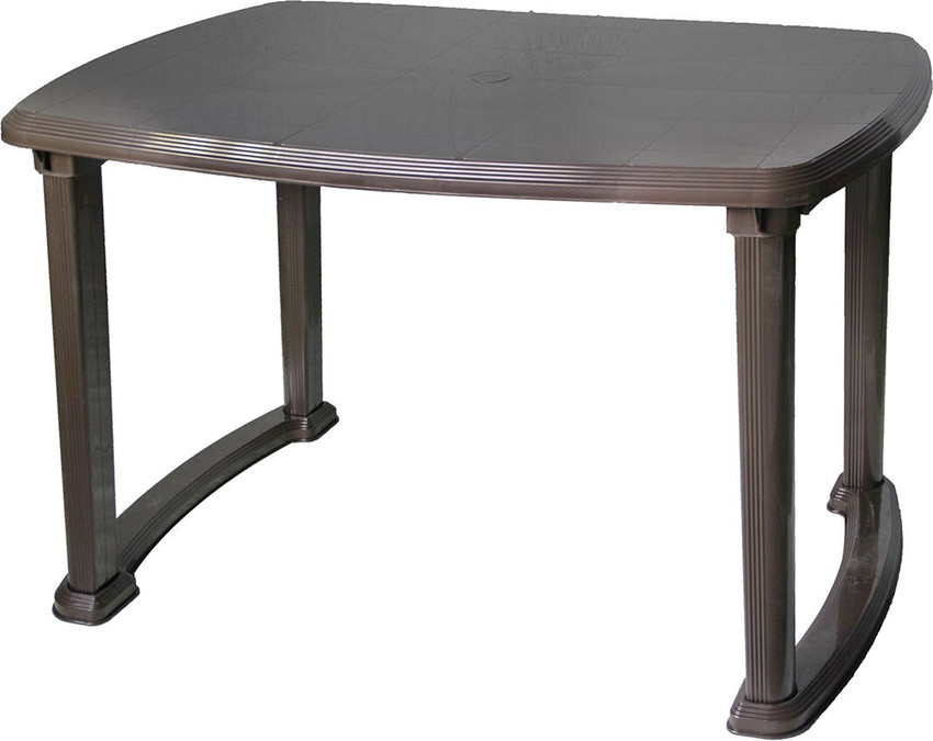 Cello plastic shop dining table