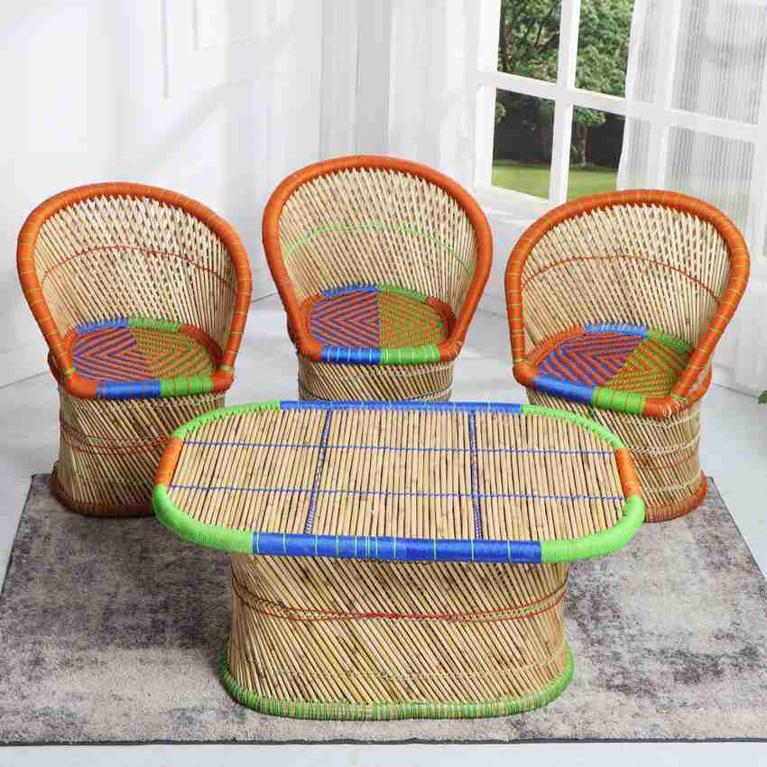 Bamboo chair discount set price