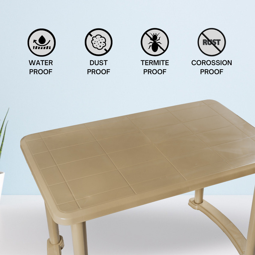 homezy Dining Table for Home For Indoor Outdoor Strong Sturdy