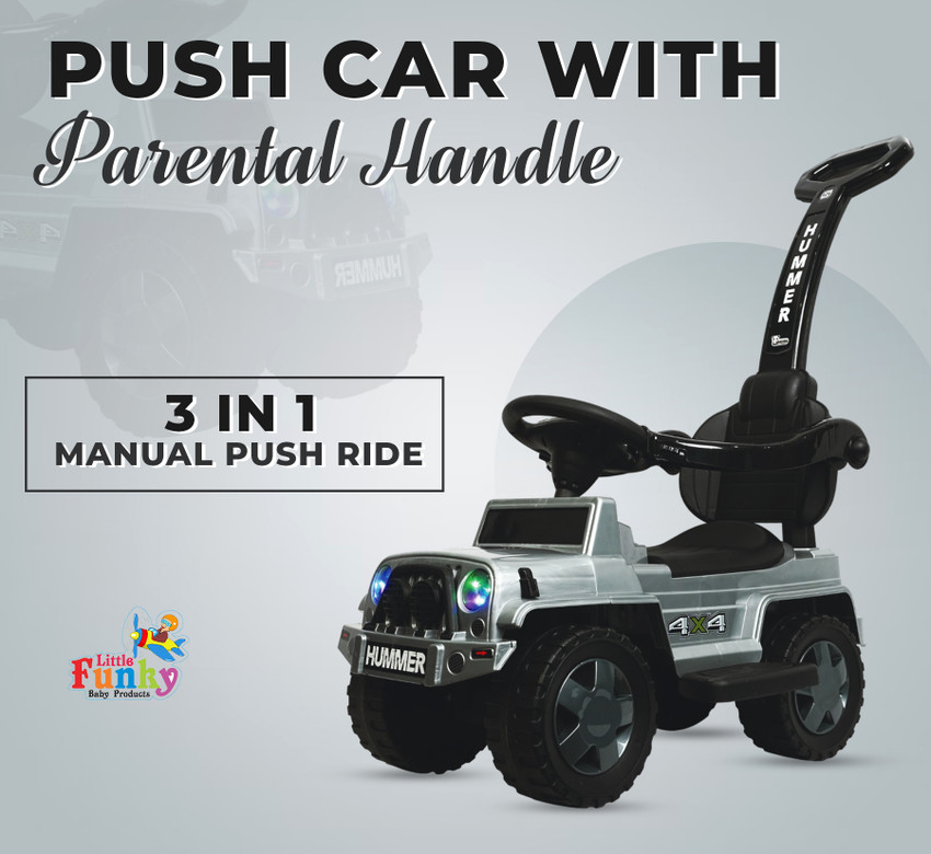 Little Funky Manual Push Ride On Hummer Plus Unisex Kids Car Manual Push Ride On Hummer Plus Unisex Kids Car shop for Little Funky products in India. Flipkart