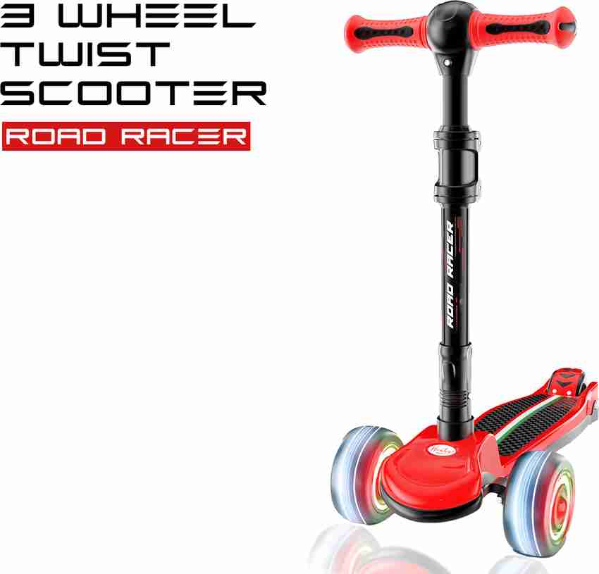 Hamleys 3 Wheel Twist Scooter for Outdoor play for kids 3Y+ - 3 Wheel Twist  Scooter for Outdoor play for kids 3Y+ . shop for Hamleys products in India.  | Flipkart.com