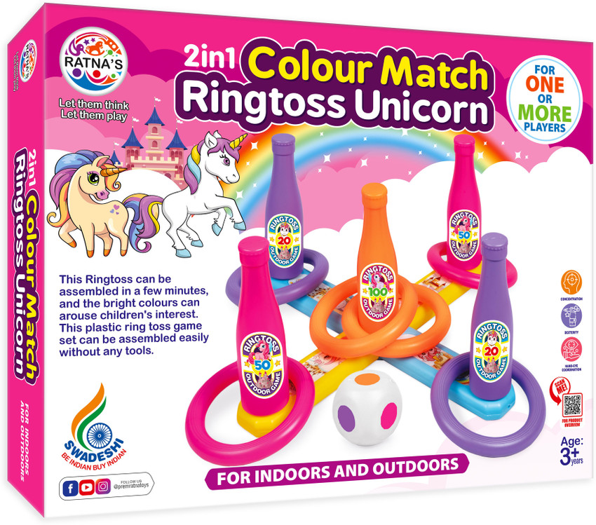 Unicorn ring toss game clearance
