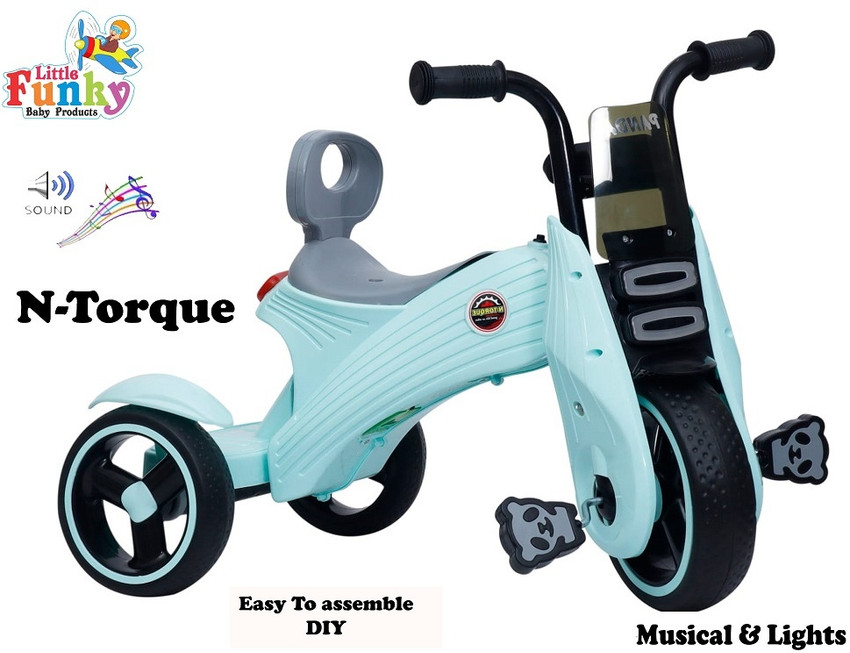 Tricycle best sale no pedals