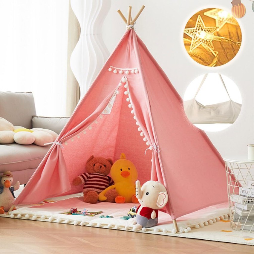 PATPAT Foldable Tent House for Kids, Kids Tent House for Girls