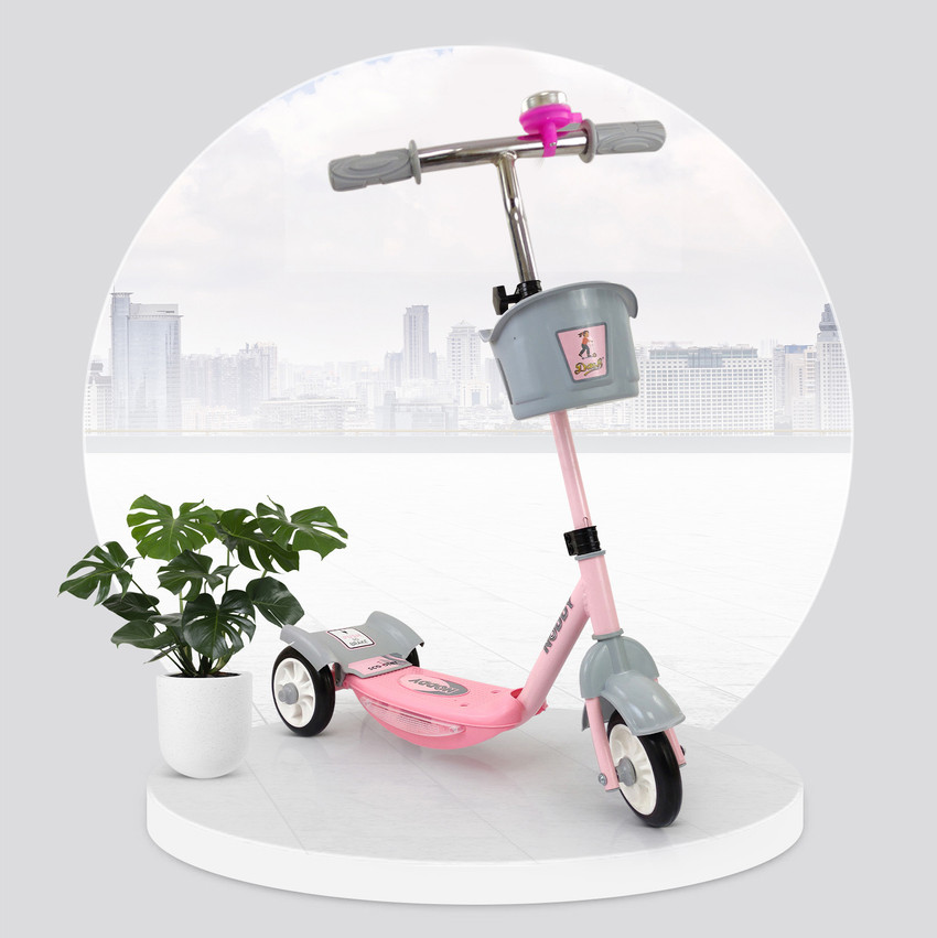 Dash Noddy 3 Wheel Scooter with Basket Bell Brake for 1 5 Years