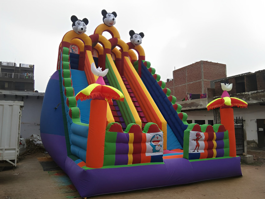 Mickey mouse bouncy seat top