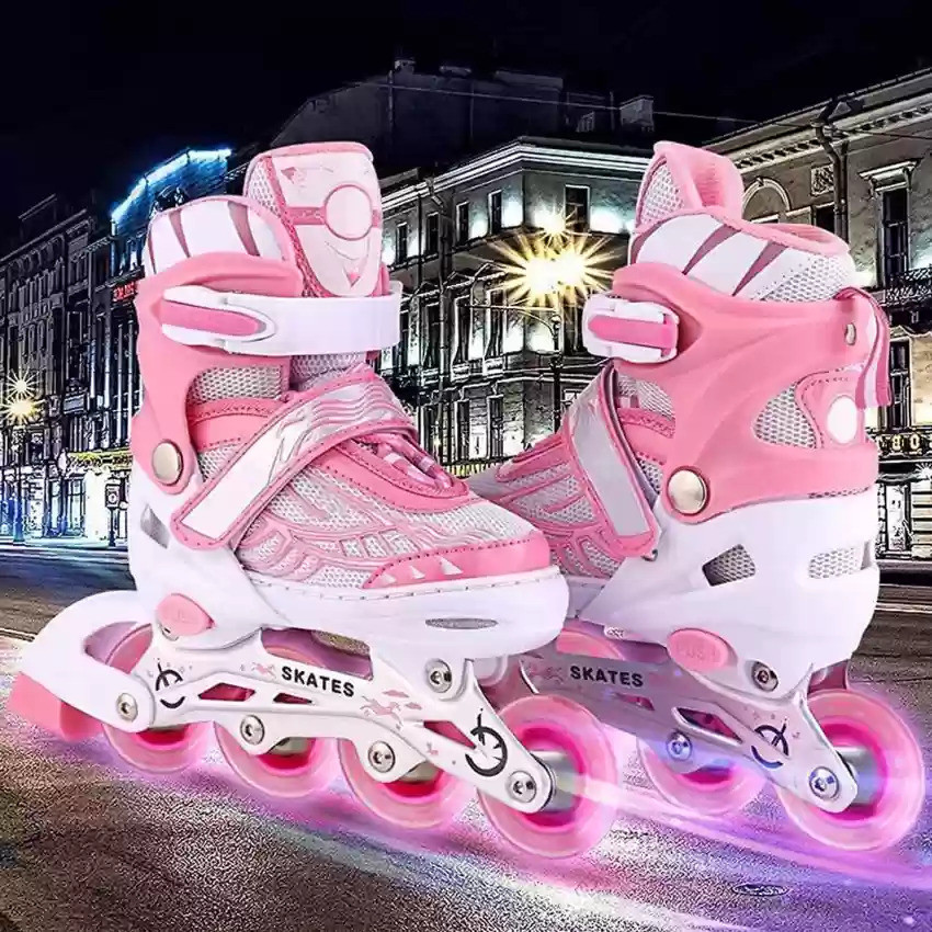 CountryLink Outdoor Skating 4 Wheels Single Row Roller Skates Shoes Fitness Inline Skate In line Skates Size Free UK Buy CountryLink Outdoor Skating 4 Wheels Single Row Roller Skates Shoes Fitness