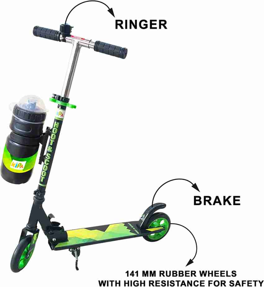 Kids scooter with rubber wheels store
