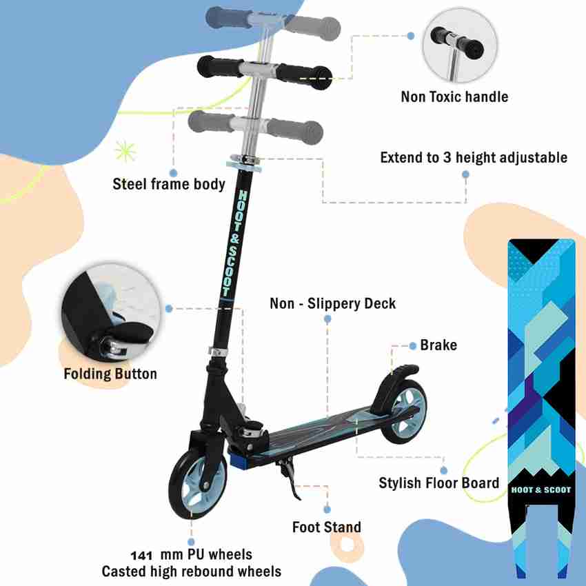 Foldable tri scooter new arrivals
