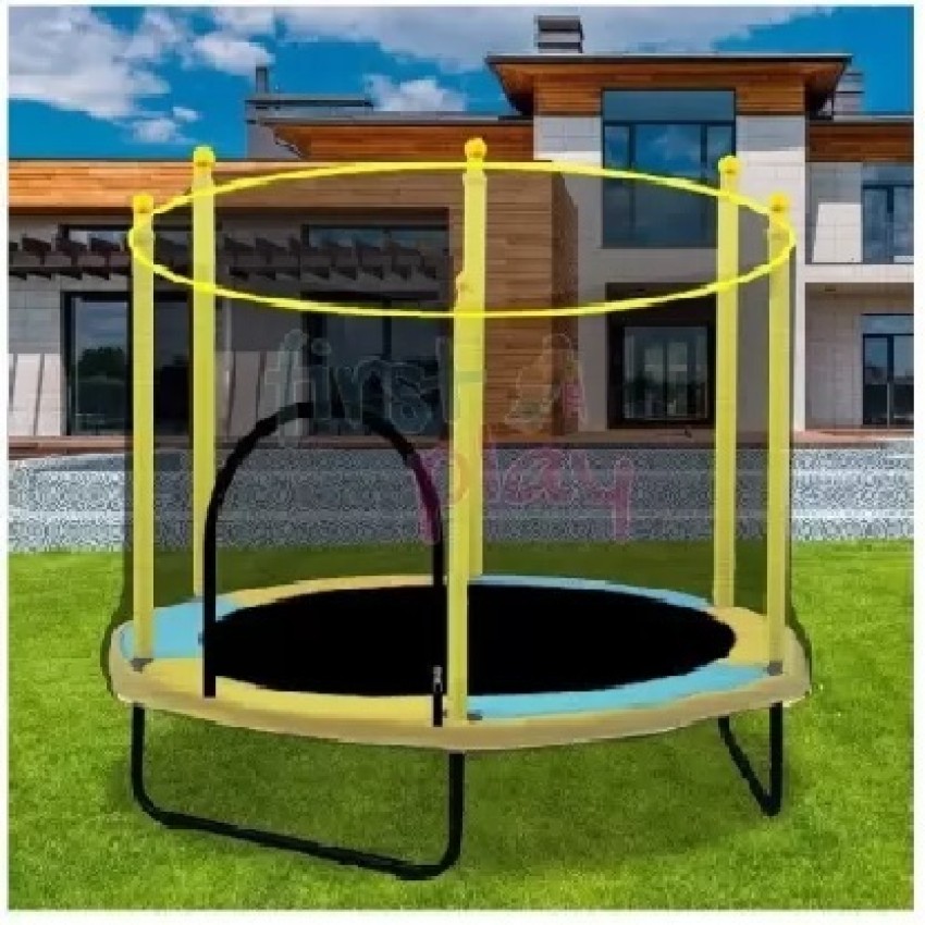 140cm 55inch Trampoline with Enclosure For Child Foldable Design