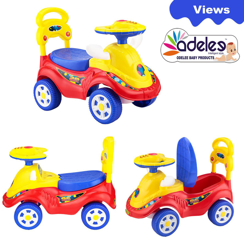 Child storage top battery car