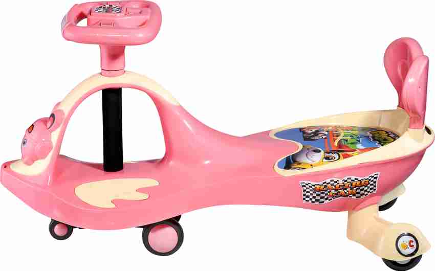 baby tone TWISTER SWING CAR WITH LIGHT MUSIC FOR 2 TO 5 YR KIDS Red Silver Car Non Battery Operated Ride On Price in India Buy baby tone TWISTER SWING