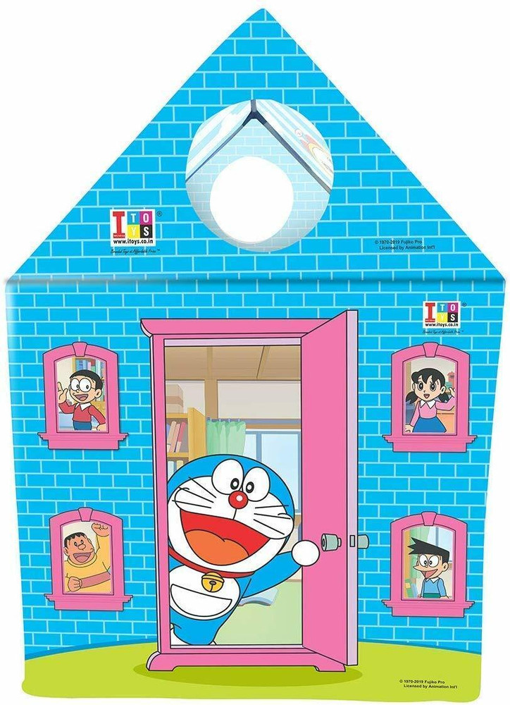 Doraemon toys house top