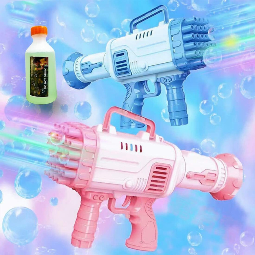 Rocket Launcher Bubble Gun Kid Gun Bubble Electric Toy Gun For