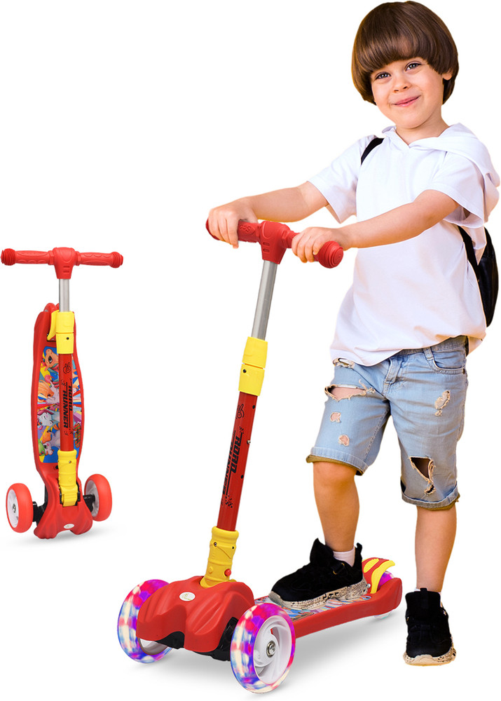 Red scooter for kids sales
