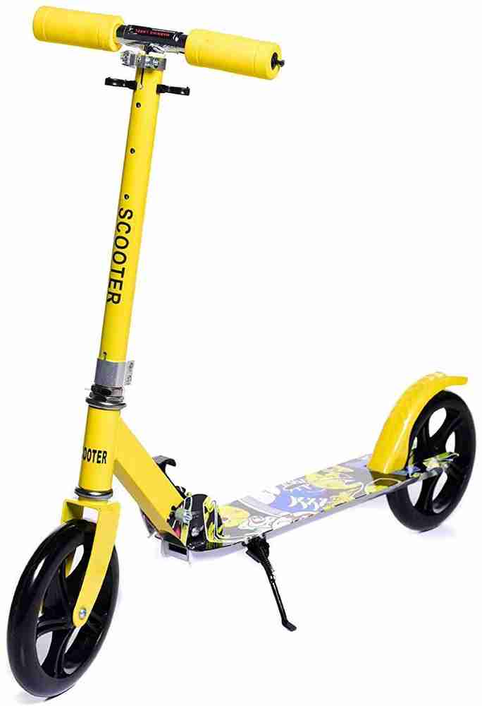IRIS Two Wheel Scooter for Adult Youth Kids Foldable Adjustable Portable Ultra Lightweight Teen Kick Scooter with Shoulder Strap Birthday Gifts for Kids 3 Years Old and Above Support 220