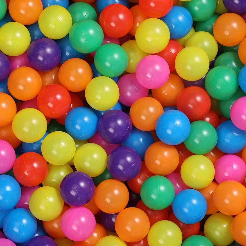 Plastic balls for ball pool top
