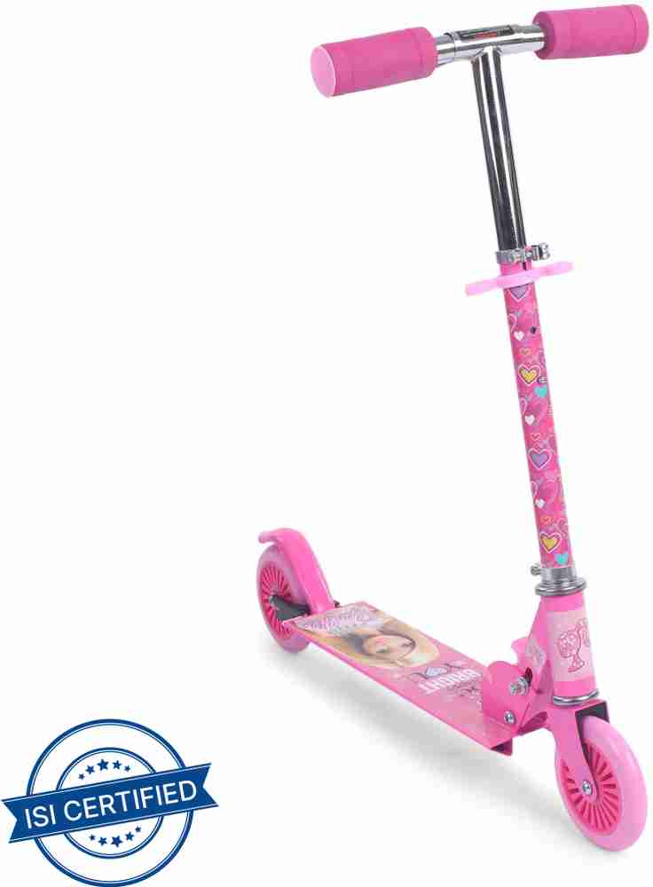 Be Bright 2 wheel Scooter Pink . shop for BARBIE products in India