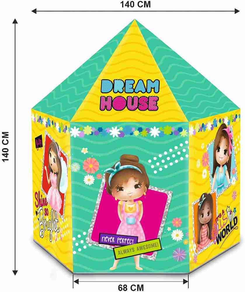 PromoCart Kids Indoor And Outdoor Play Dream House Play tent
