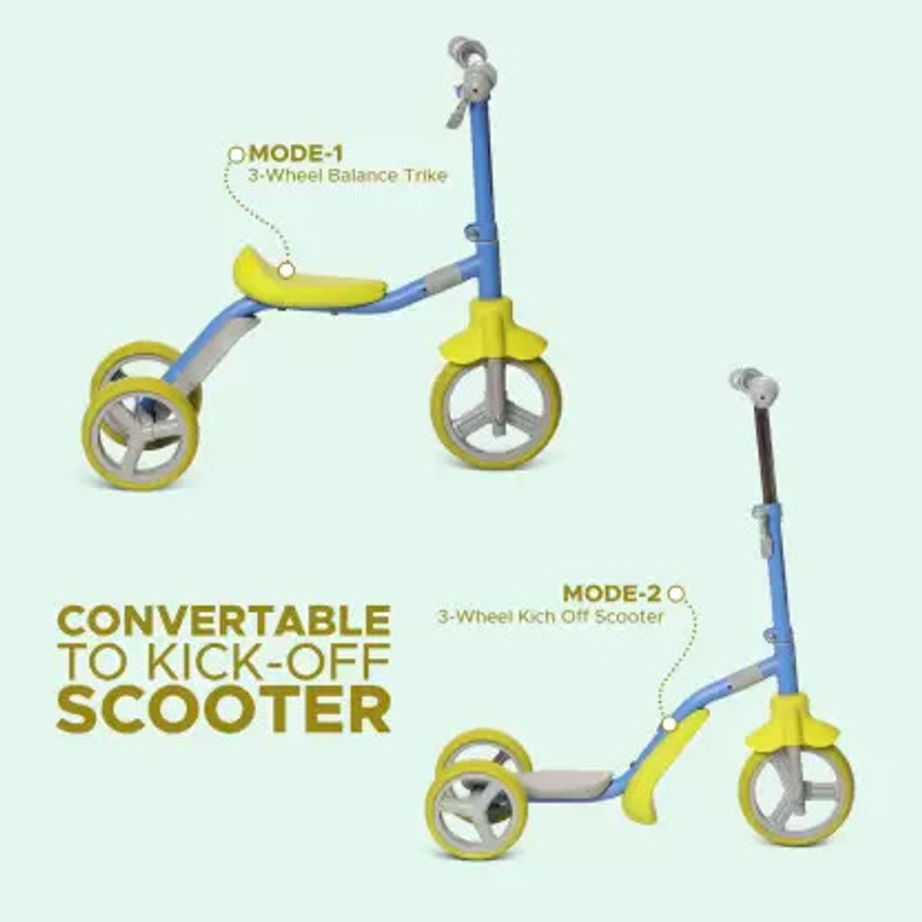 Dash Slick 2in1 Balancing Scooter For Kids Three Wheel Transforming Scooty Slick 2in1 Balancing Scooter For Kids Three Wheel Transforming Scooty shop for Dash products in India. Flipkart