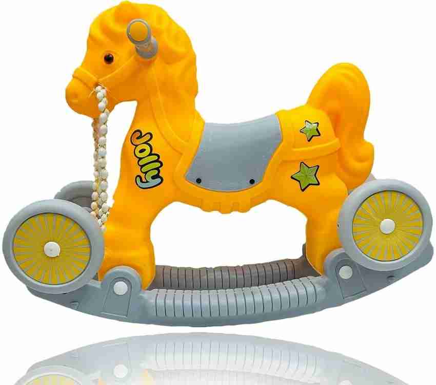 VAARA G PLASTIC PONNY HORSE WITH ROCKING FUNCTION AND RUNNING PLASTIC PONNY HORSE WITH ROCKING FUNCTION AND RUNNING Buy KIDS JOLLY HORSE toys in India. shop for VAARA G products