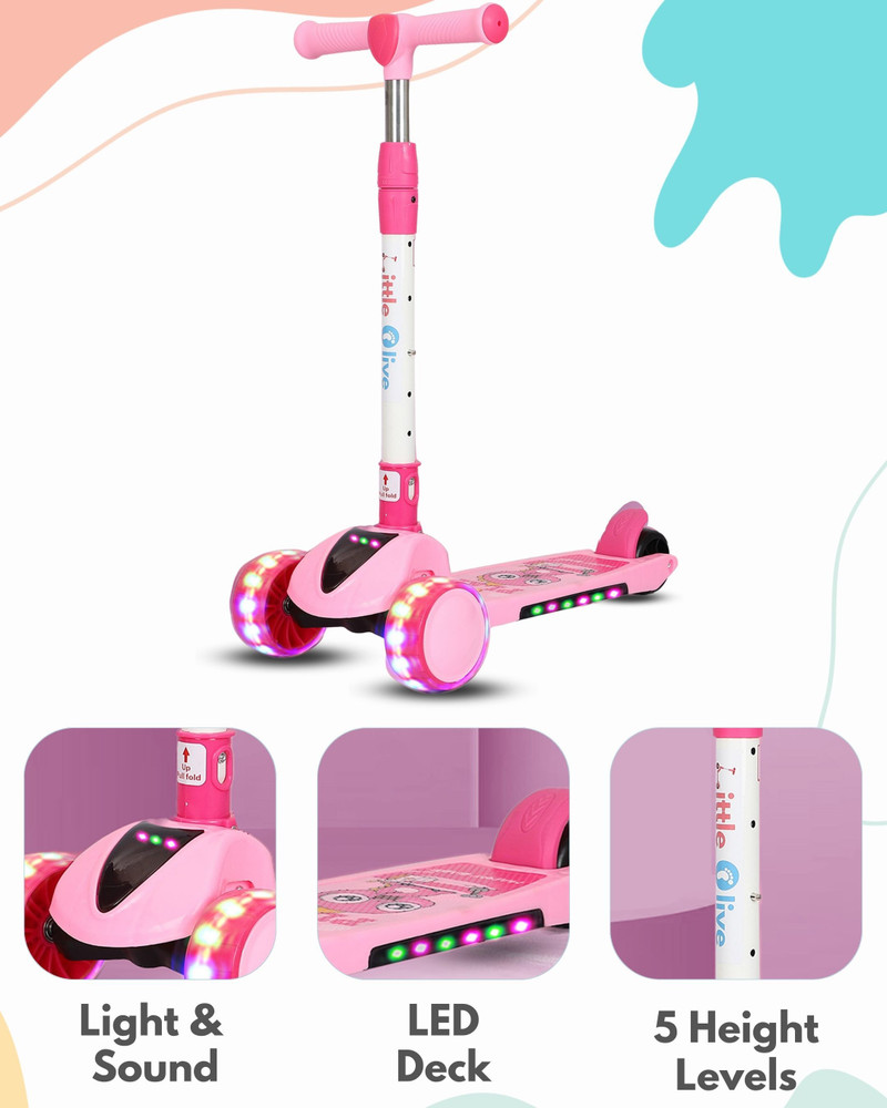 Little top girls scooter