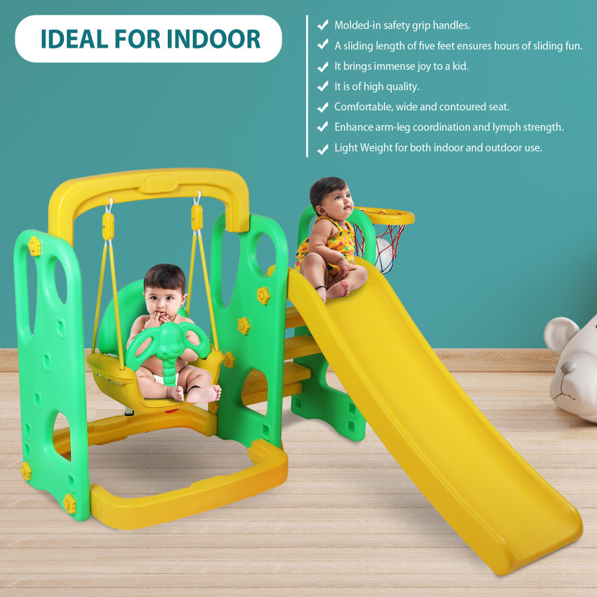 Baby swing and slide combo new arrivals