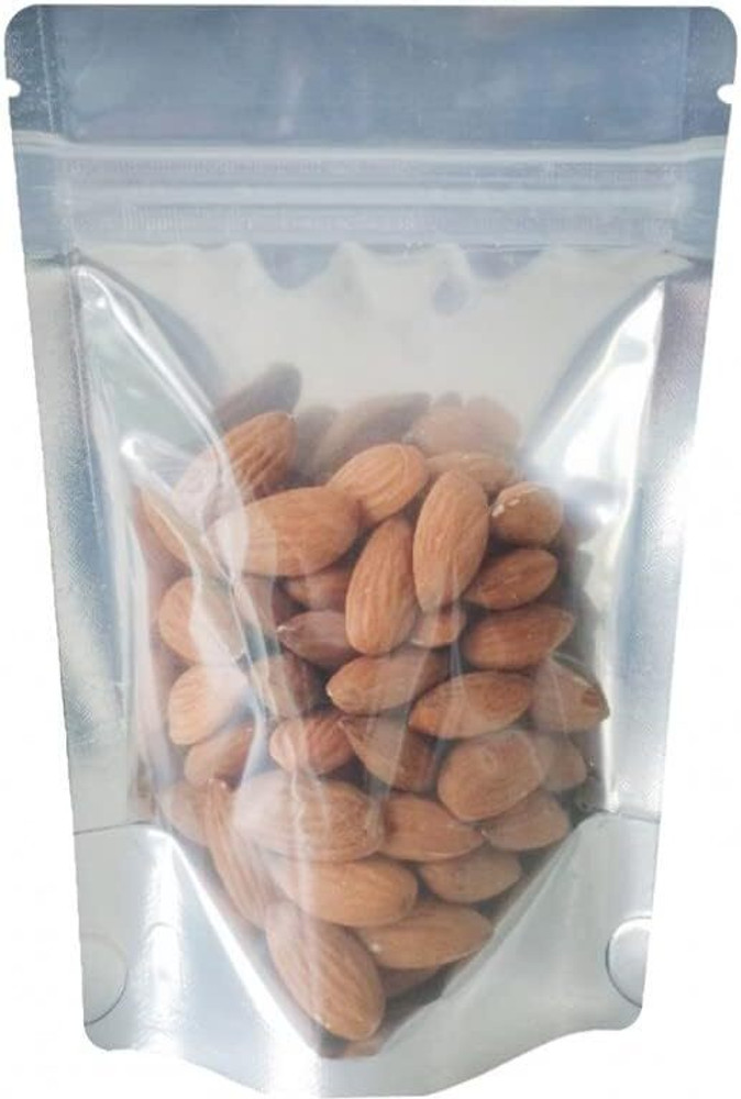 PRASAD Front Side Silver Zip Lock Storage Pouch 6X8 Inch 100 Pcs Security Bag Price in India Buy PRASAD Front Side Silver Zip Lock Storage Pouch 6X8 Inch 100 Pcs Security
