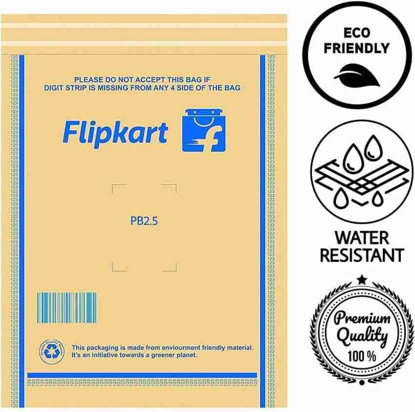 Flipkart yellow security courier bags sale