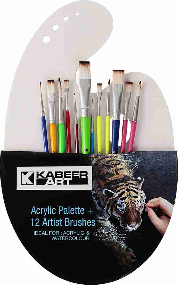 Paint Brushes Acrylic Painting, Acrylic Paint Set Brushes