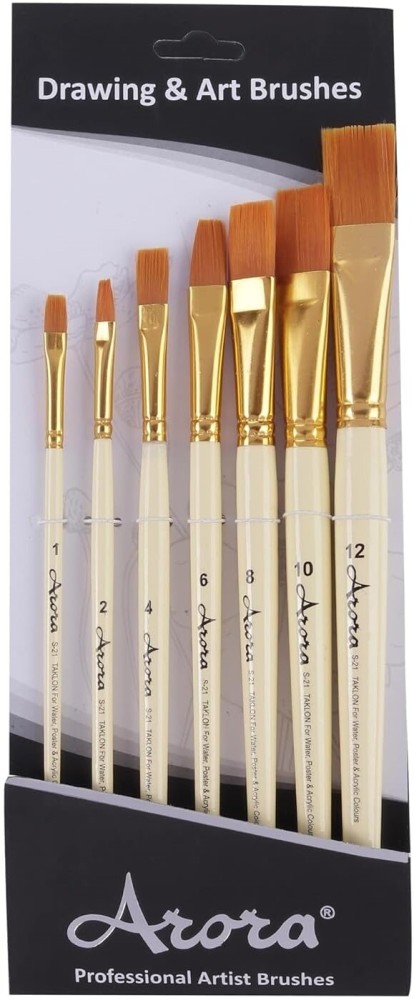 12Pcs Professional Different Brushes with Luxury Iron Box Nail Art Painting  Drawing Brush for Acrylic Watercolor