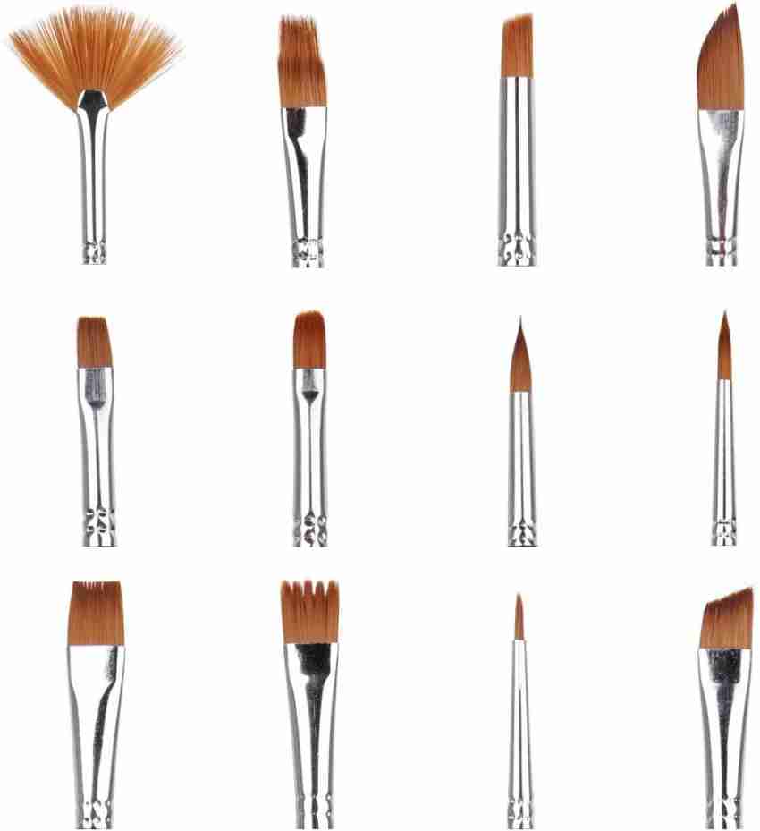 Futurekart 15Pcs Art Design Painting Drawing Pen Brush Tool  Set - Pink 