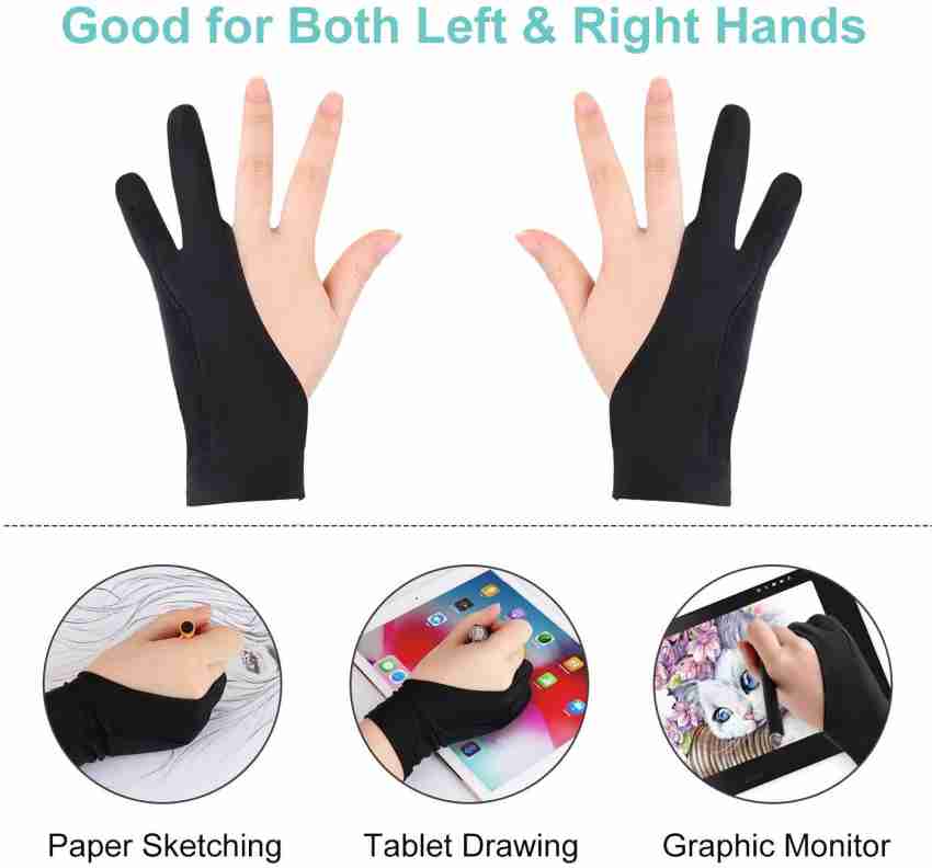 Anti Fouling Artist Glove Drawing, Gloves Drawing Tablet