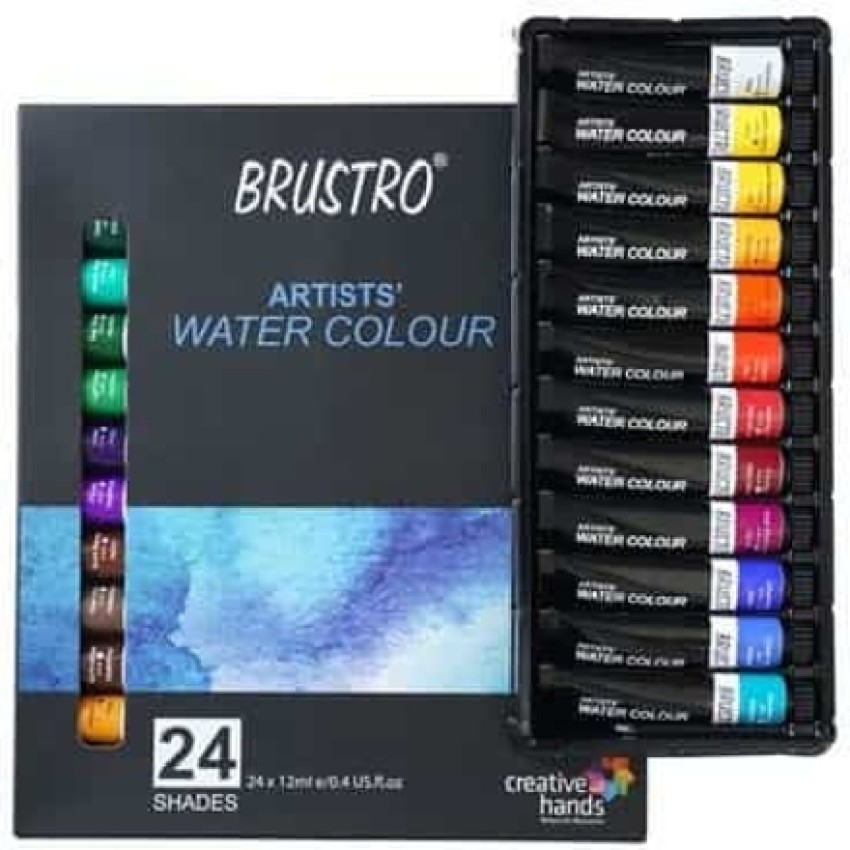 Brustro Aquarelle Brush Pen Set of 24 - Creative Hands