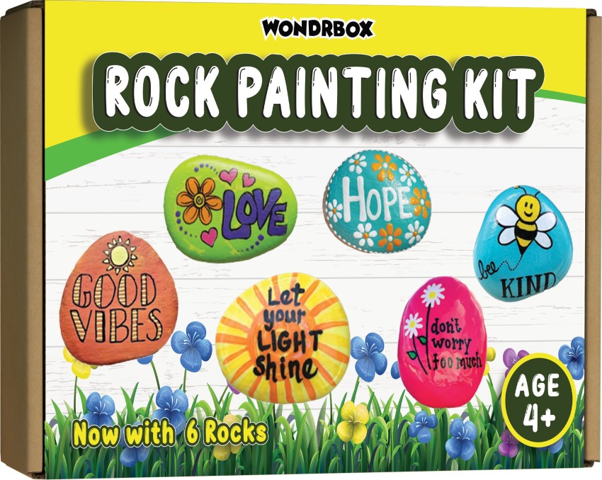 WONDRBOX Marbling Painting Kit with Art and Craft Supplies for Boys and  Girls 6-12