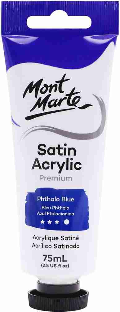 Satin Acrylic Paint Premium 75ml (2.5 US fl.oz) Tube - Yellow Pink