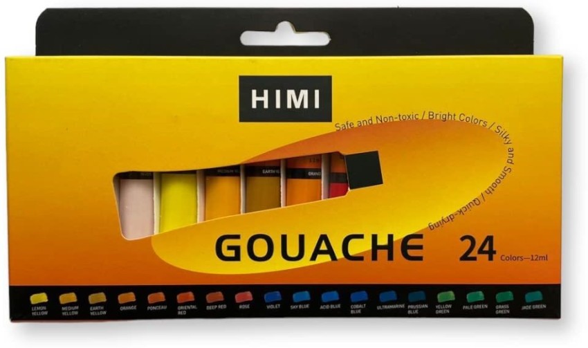 Buy original HIMI - Gouache Paint - Twin Cup sets - 12g jelly cups-  Different sizes from Thoovi arts