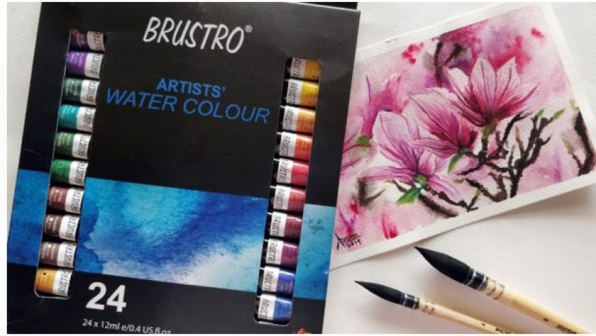 Brustro Aquarelle Brush Pen Set of 24 - Creative Hands