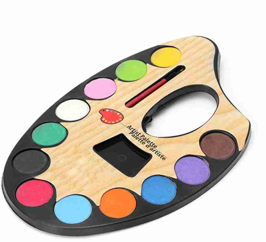 Artist palette deals with lid