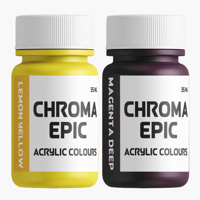 chroma Epic Mars Black Acrylic Paint 70ML 